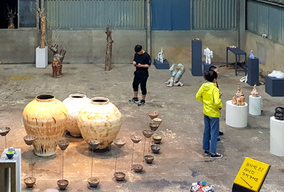 코로나19에 대응하는 세라믹창작센터 입주 작가 기획전 <오래된 미래>