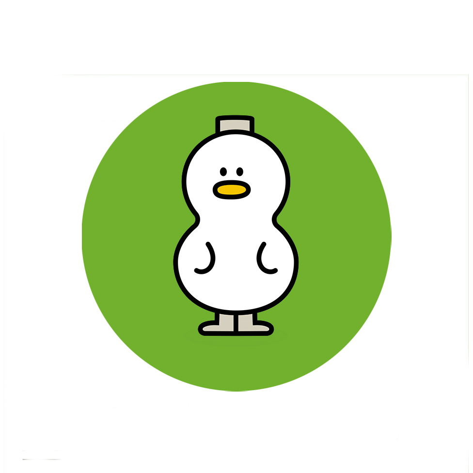 연지공원에 거대한 대형 오리 등장!
