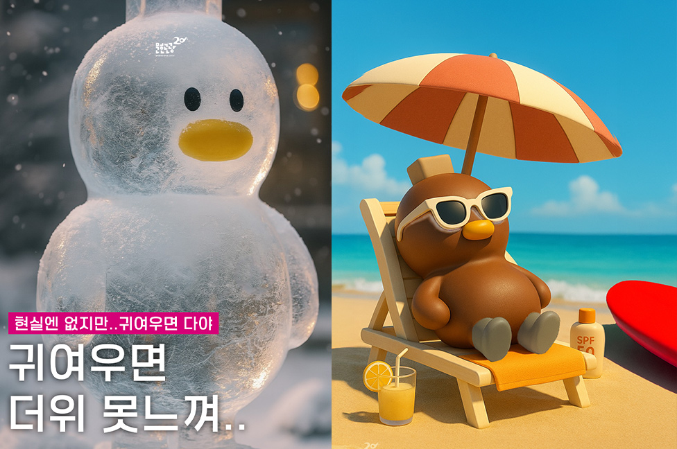 ‘토더기’ 디지털 굿즈로 무더위 한 줌 식히세요